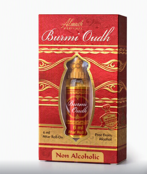ALMUSK Burmi Oudh CONCENTRATED Oil Perfume 6ml 