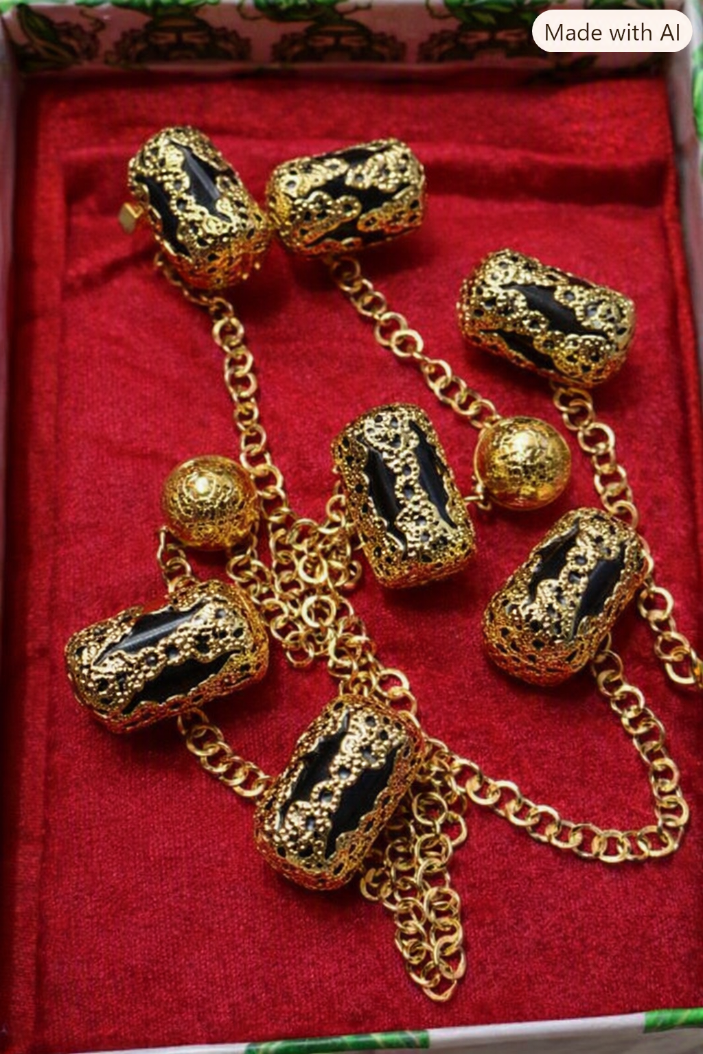 Men Gold Steel Studs