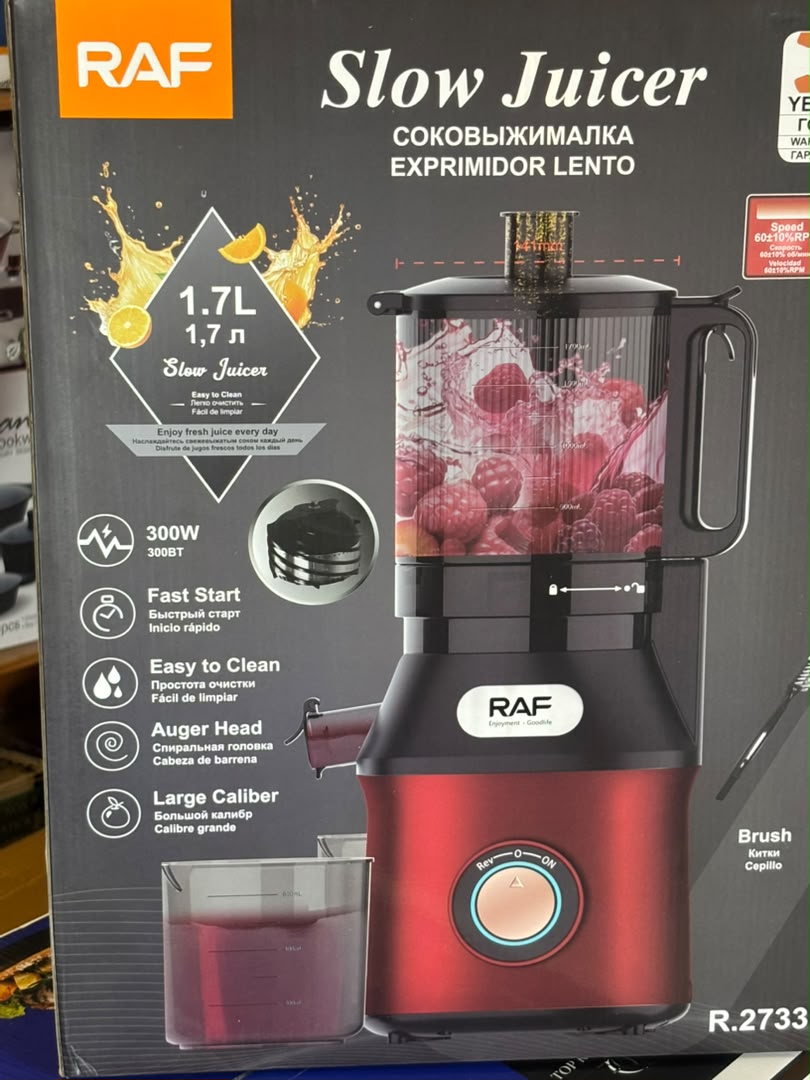 RAF R.2733 Slow Juicer – 300W