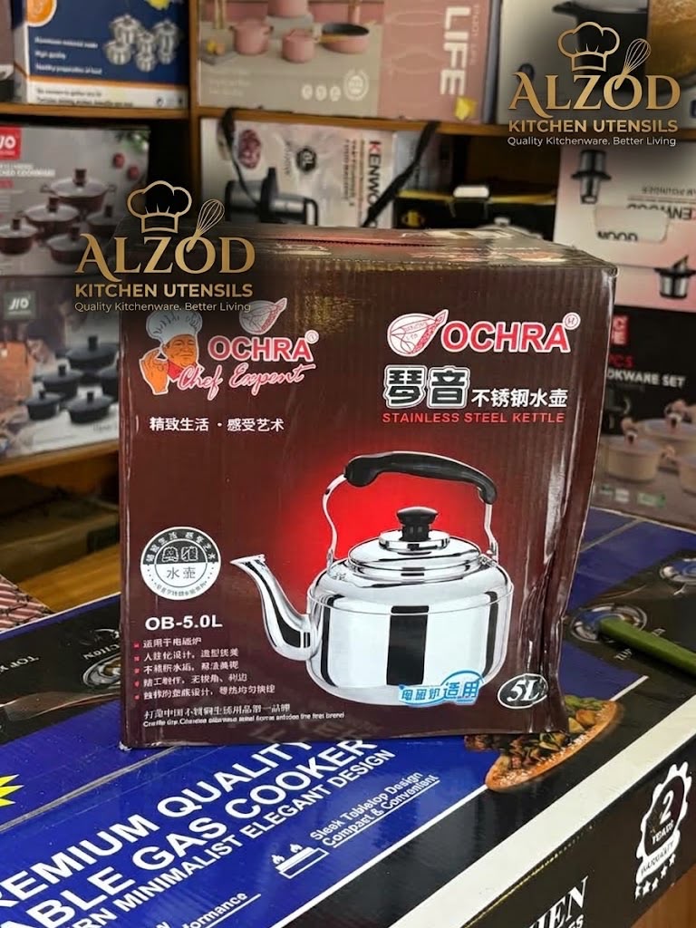 OCHRA Chef Expert OB-5.0L Stainless Steel Kettle – 5L