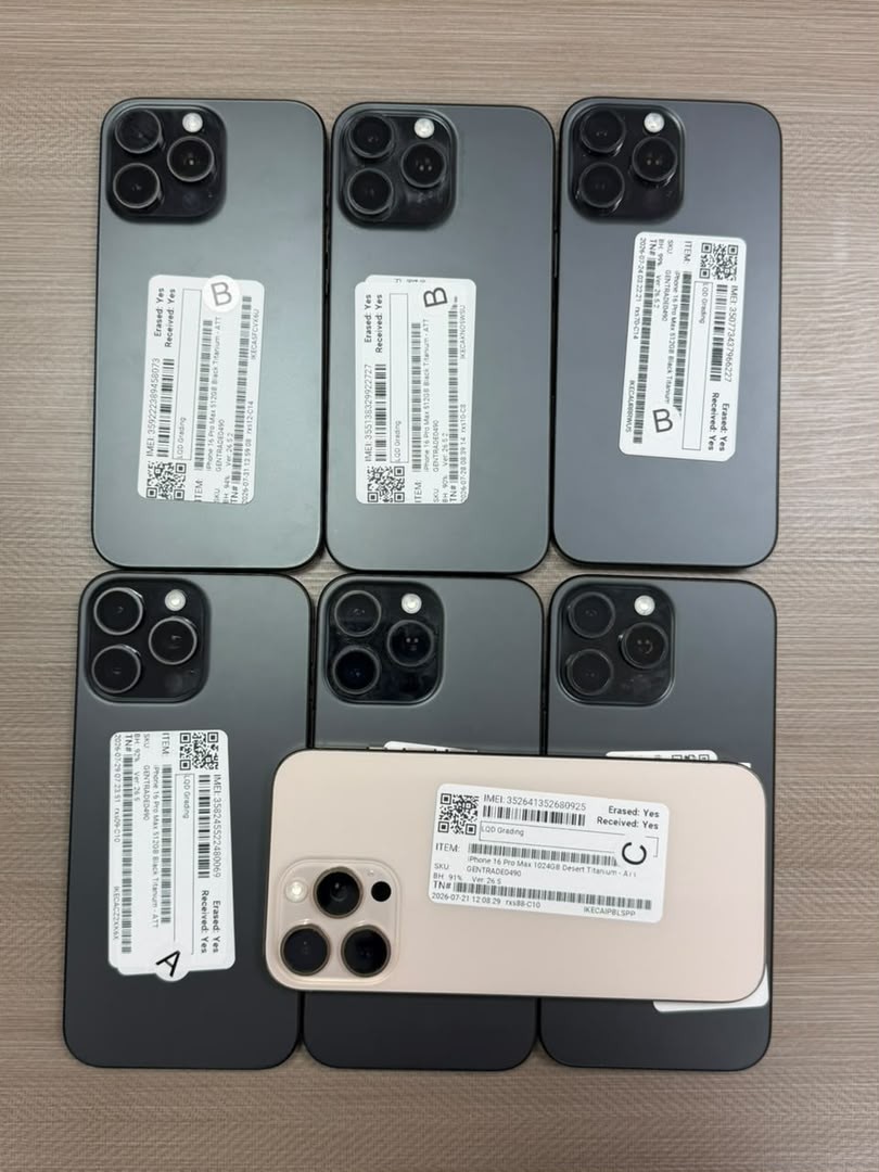 iPhone 16 Pro Max eSIM unlocked 512gb and 1Tb