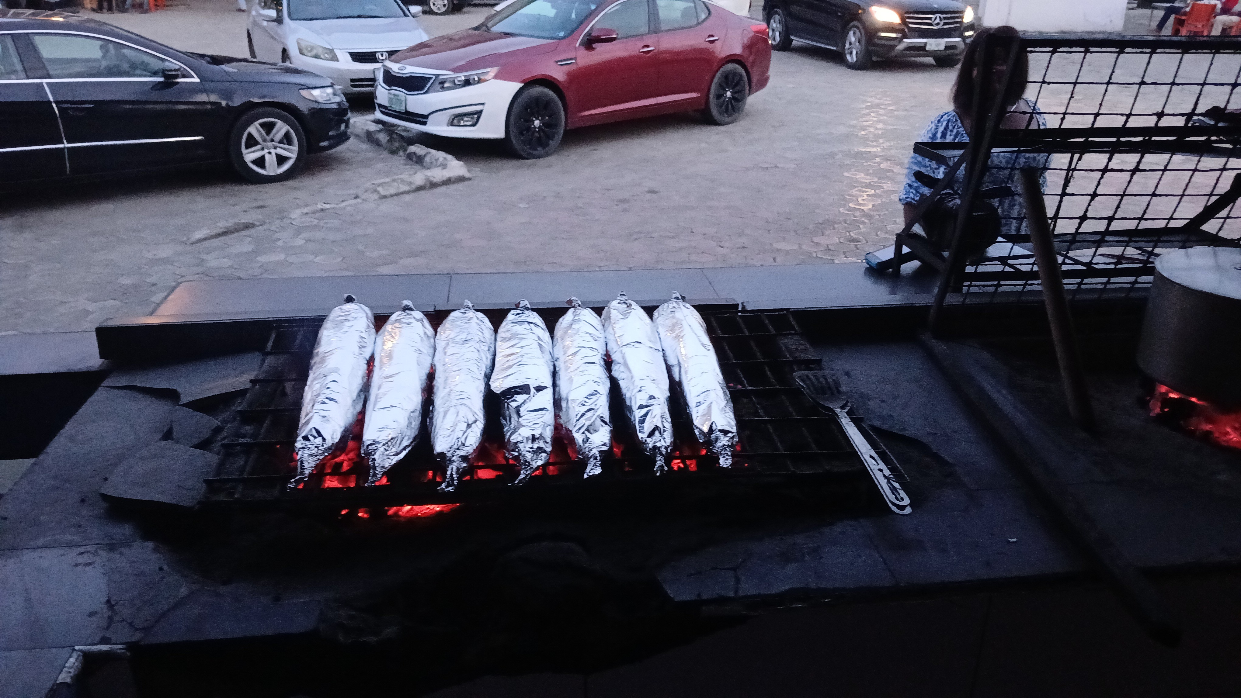 roasted fish 
